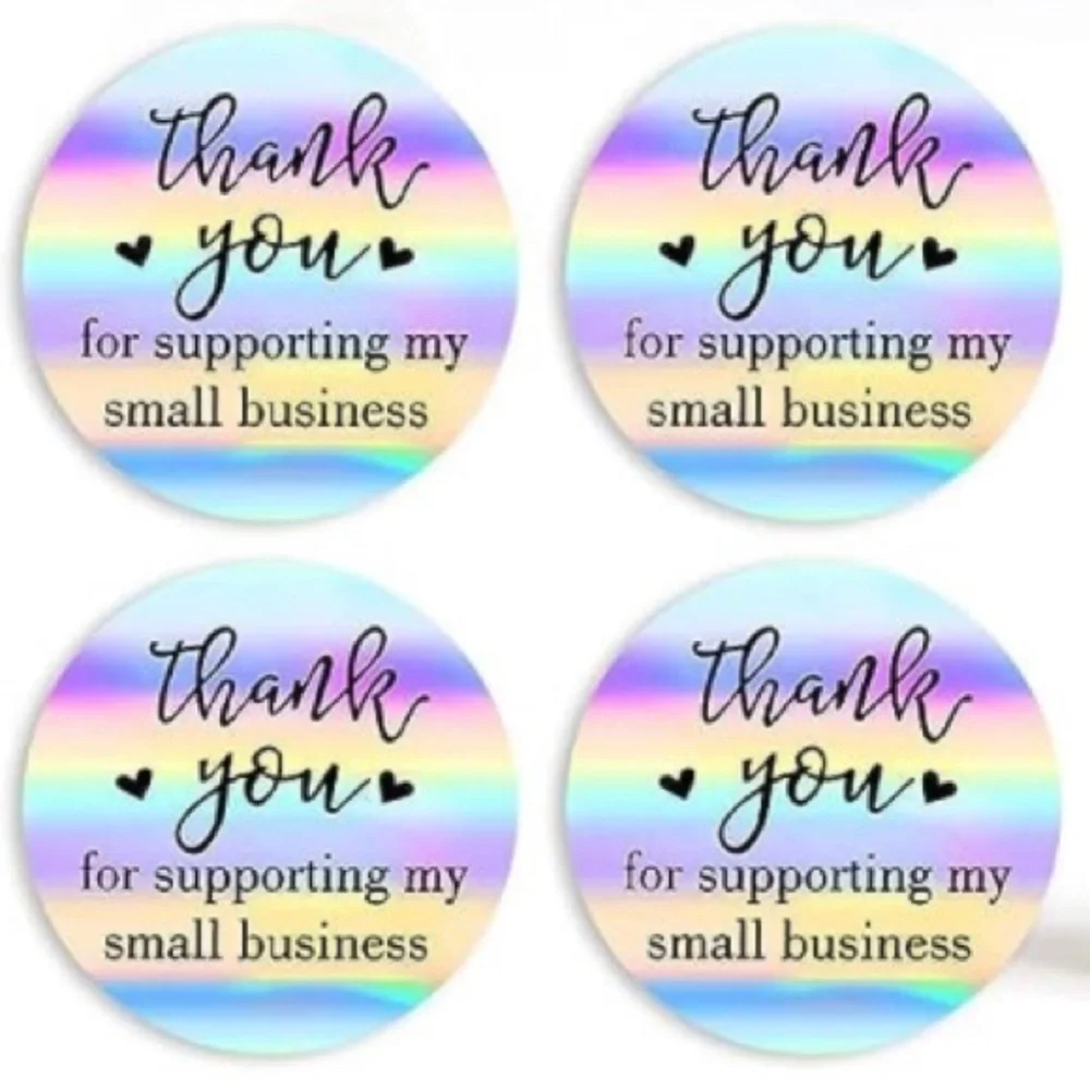 200 ~1.5” Thank You Boutique Stickers 🪻🆕🪻2 Rolls For $24 (Bundle & Save)